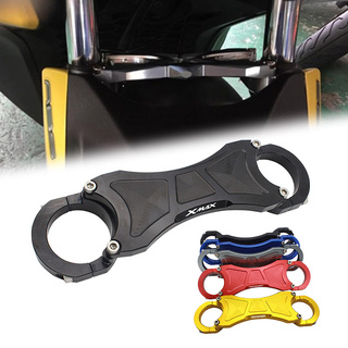 山葉 SEMSPEED CNC 摩托車前叉穩定器上減震避震器支架適用於雅馬哈 XMAX 400 300 250 2018