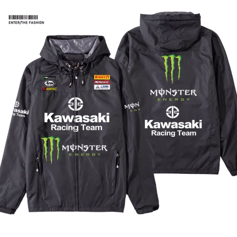 Kawasaki WSBK 廠隊風衣外套