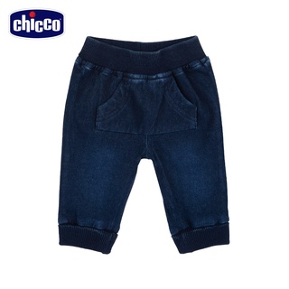 chicco-To Be BB-前貼袋牛仔束口長褲 義大利童裝