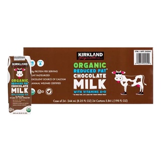 Kirkland Signature 科克蘭 有機減脂巧克力保久調味乳