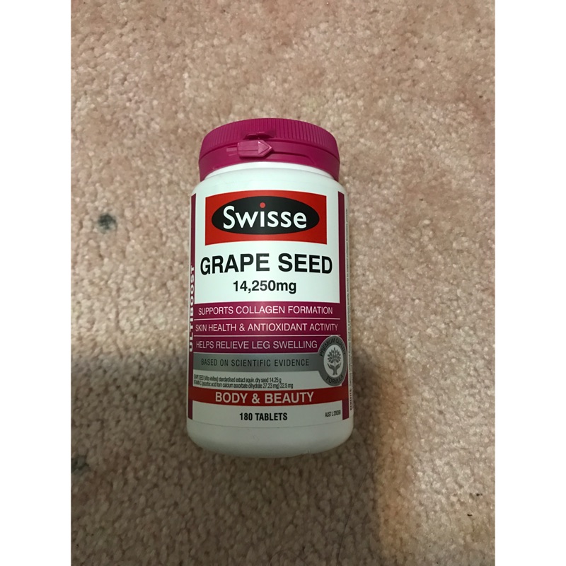 Swisse Grape Seed 葡萄籽14250mg 180片