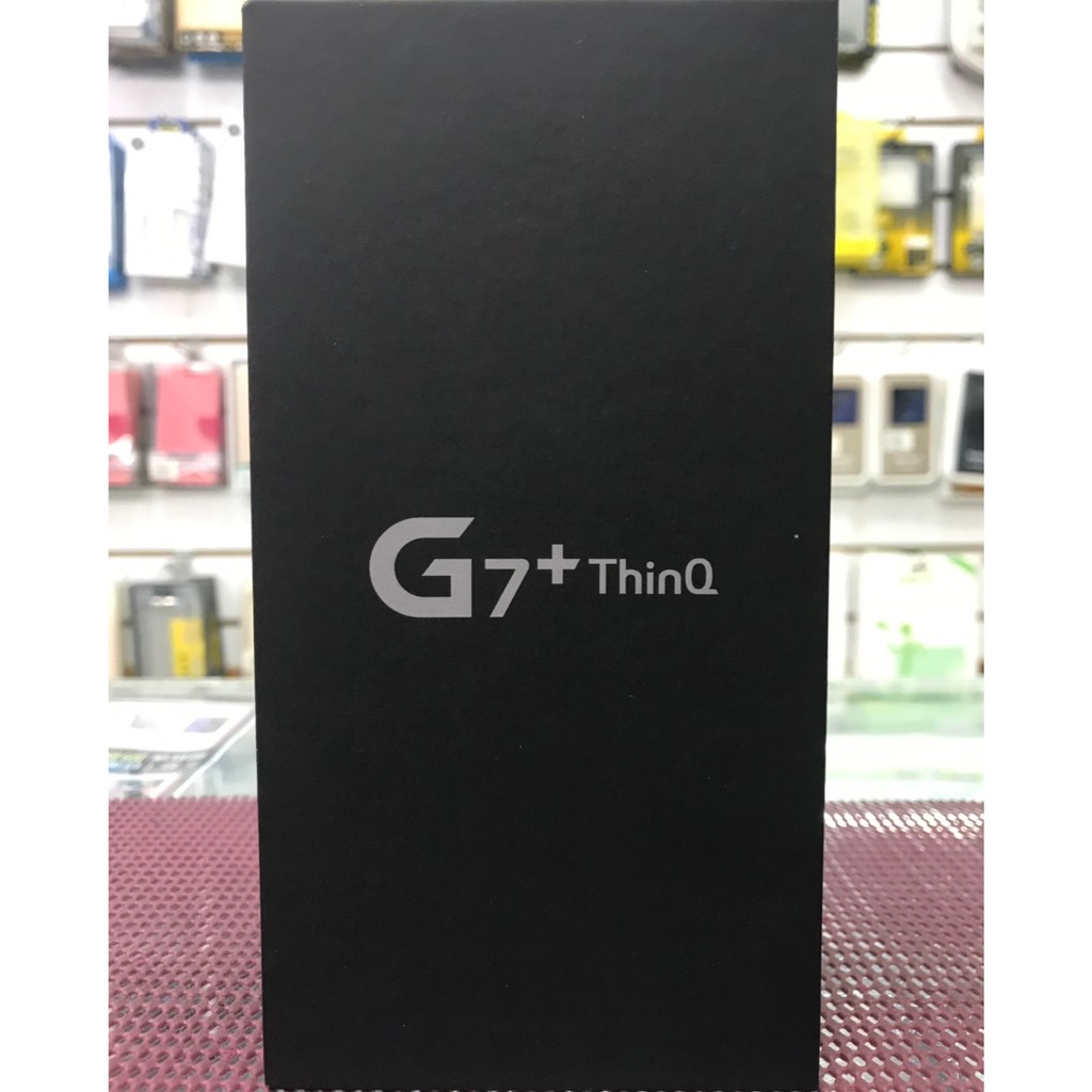[日進網通微風店]LG G7+ ThinQ 6G+128G 藍色 手機空機下殺18900元(全新未拆公司貨)含19845