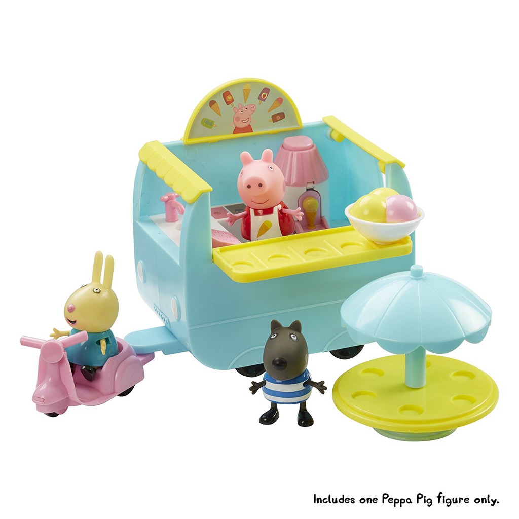粉紅豬小妹 冰淇淋餐車組 PE06297 粉紅豬 佩佩豬 粉紅豬小妹 Peppa Pig 孩子玩伴