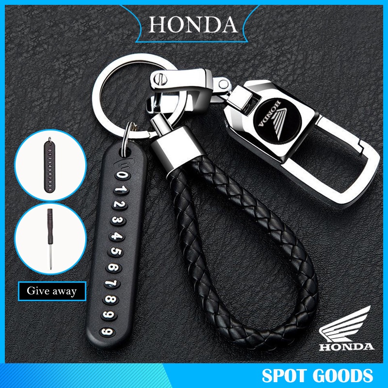 HONDA 本田 scoopy click vario 125 adv pcx 150 160 摩托車合金鑰匙扣