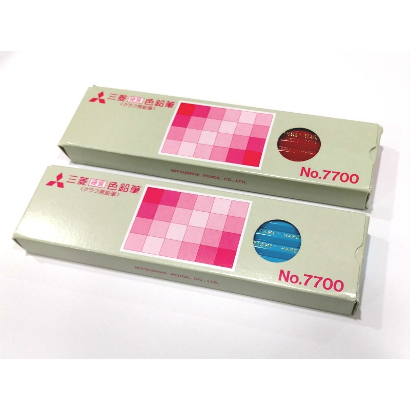 Uni K7700 硬質色鉛筆紅色彩色鉛筆1打入 12支 四色可選動畫原畫初稿用紅色 蝦皮購物