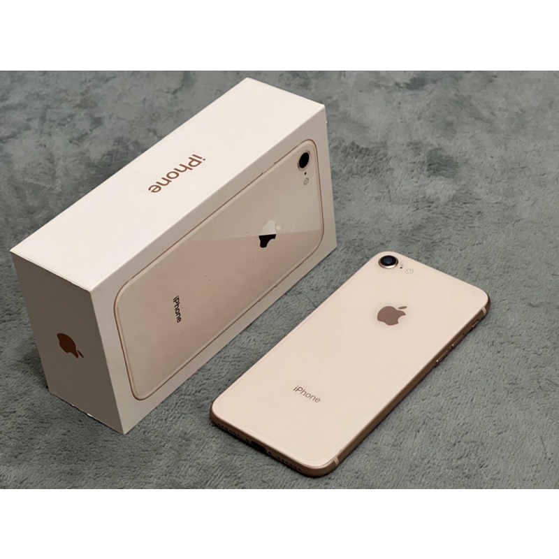 🍎 Apple iPhone 8 64G 玫瑰金 二手 電池健康度76%