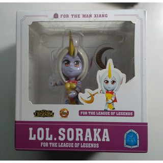 (自然本舖) LOL 英雄聯盟 公仔 索拉卡 SORAKA 玩具 模型 未拆