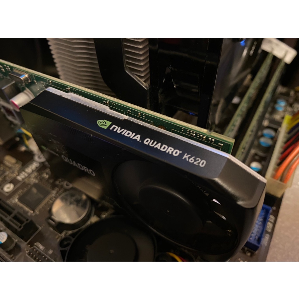 [二手]nvidia quadro K620 專業工作站繪圖顯示卡 2GB D3 128bit PCI-E
