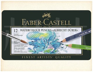 (特價)輝柏 Faber Castell 專家級 綠盒 (藝術家) 水性色鉛筆12色