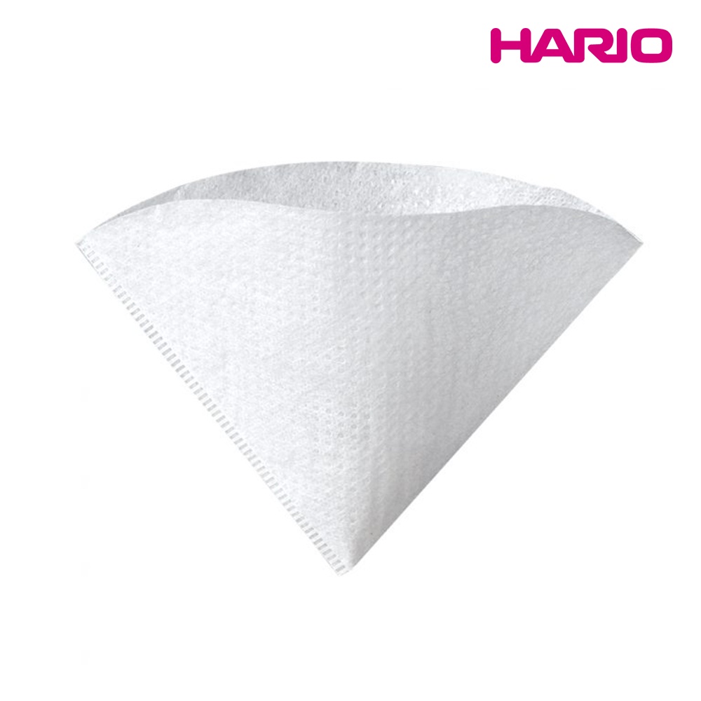 HARIO V60白色濾紙01/02 (100張袋裝) (適用 V型濾杯/冰瞳/星芒/KONO/花瓣)【ARCO】