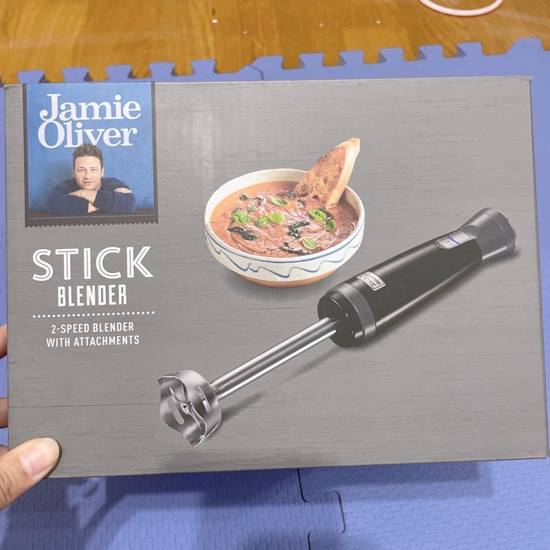 【欸哩::私櫥】Jamie Oliver傑米奧利佛 電動調理攪拌棒三件組