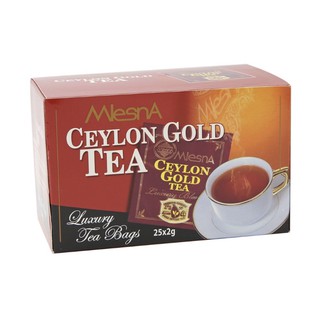 ※本月促銷※【即享萌茶洋行】MlesnA CEYLON GOLD 曼斯納錫蘭金選紅茶25茶包/盒