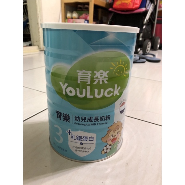 YouLuck 育樂 幼兒成長奶粉3 乳鐵蛋白三(1600g)