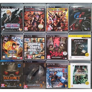 PS3 中文🎮遊戲片 海賊無雙2/生死格鬥5/俠盜獵車手5/秘境探險1/2/3/跑車浪漫旅5/殺戮地帶3/忍者外傳2