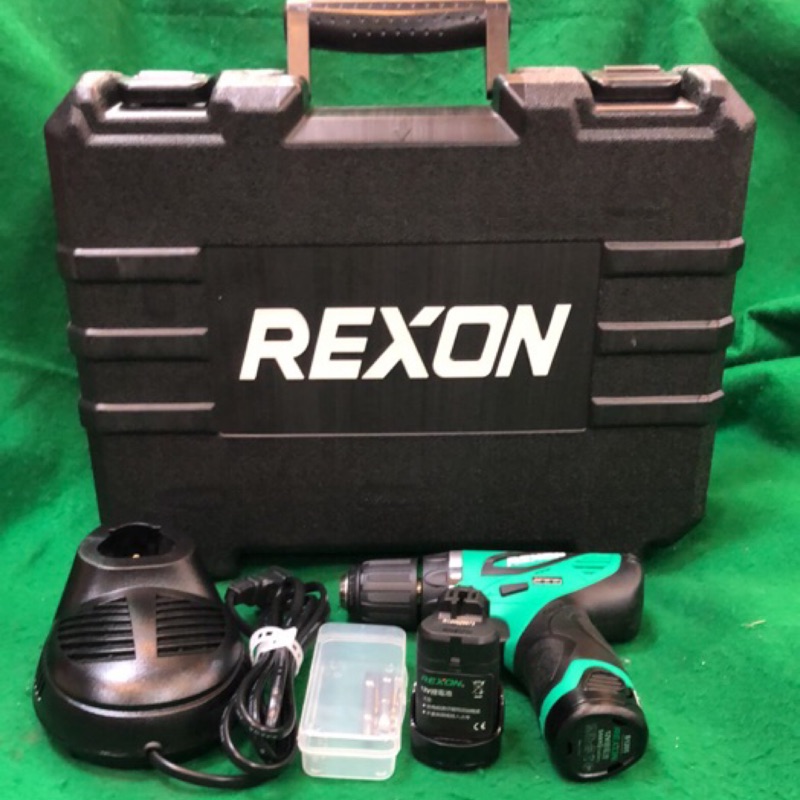 含税 12V充電式電鑽 R1205A 雙電池 力山 REXON