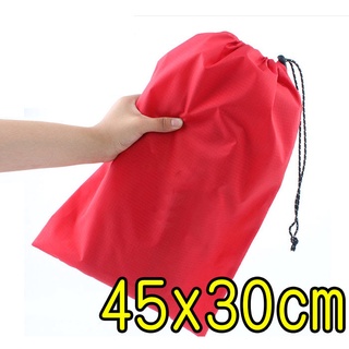 台灣現貨-多功能收納袋(45x30cm) 可防潑水 /配件收納袋 防水袋 束口袋 旅行袋 登山整理袋 背包分類收納