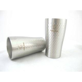 【翔百貨】巧晶#304不鏽鋼雙層隔熱晶鑽杯 2入裝 350cc 防燙隔熱杯 不鏽鋼真空杯 兒童水杯 咖啡杯 茶杯隨行杯