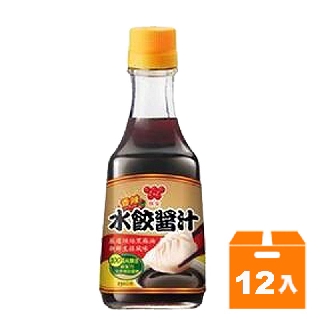 味全水餃醬汁-香辣230g (12入)/箱【康鄰超市】