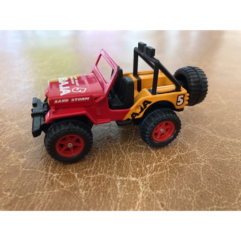 TOMY TOMICA 多美小汽車  NO.25三菱大腳吉普車  MITSUBISHI JEEP 大腳車 大腳怪 二手