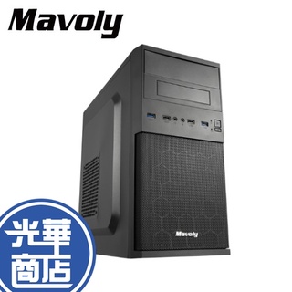 【免運直送】Mavoly 松聖 1808 電腦機殼 M-ATX USB3.0 單機殼 光華商場