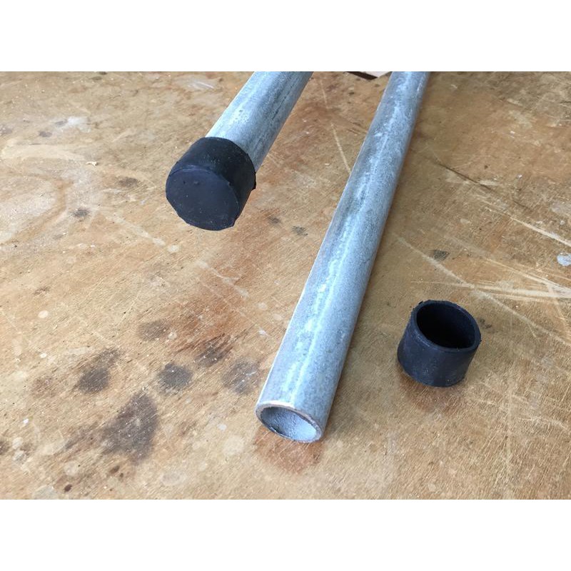 [⊙木工坊] 6吋水管夾橡膠套 圓外套 安全配件 鐵管夾 6分管專用