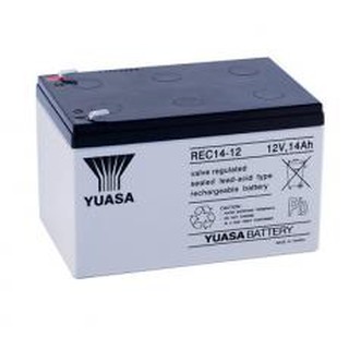 YUASA湯淺REC14-12高性能密閉閥調式鉛酸電池~12V14Ah