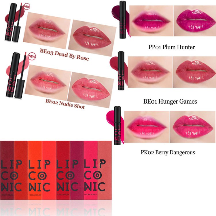 Holika Holika Lipconic 唇釉口紅唇彩【預購】只適用超商取貨（不適用賣家宅配）