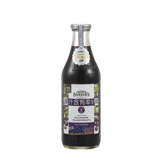 BARKER'S巴可斯 黑爵士黑醋栗精華鮮果露99% 710ml/瓶(紐西蘭進口)