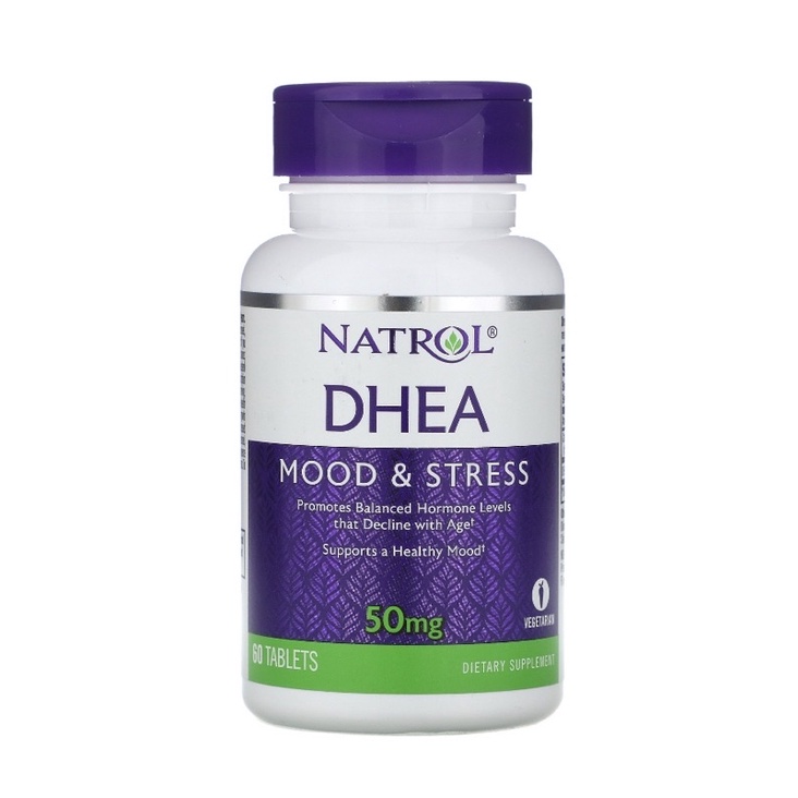 Natrol DHEA 50mg 60錠 脫氫表雄銅 納妥 備孕