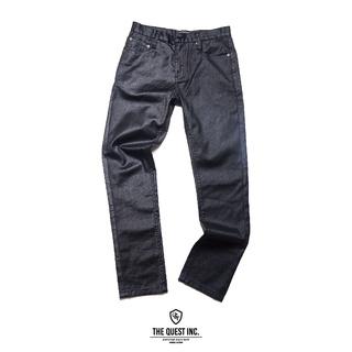 【QUEST】現貨 QUEST WAXED PANTS 窄身 膠褲 蠟褲 蠟面 長褲