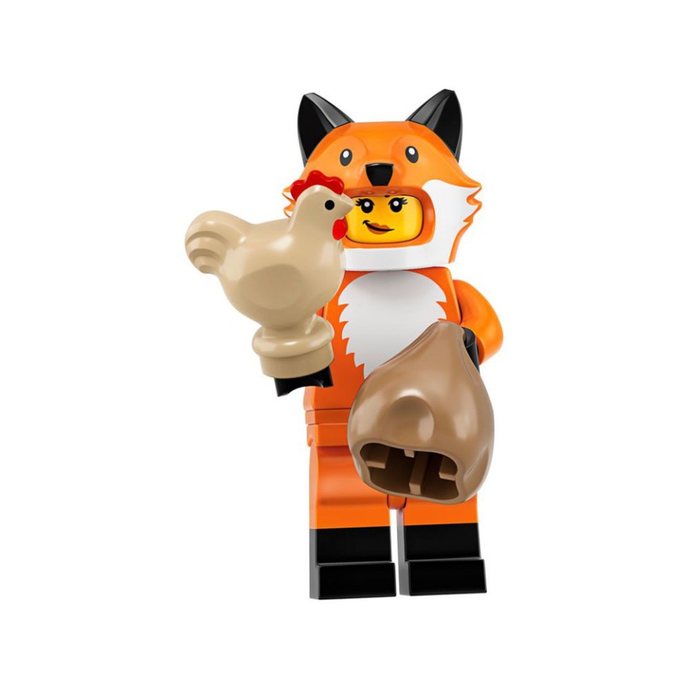 [正版現貨] LEGO 71025 第19代人偶包, 14號 Fox Costume Girl