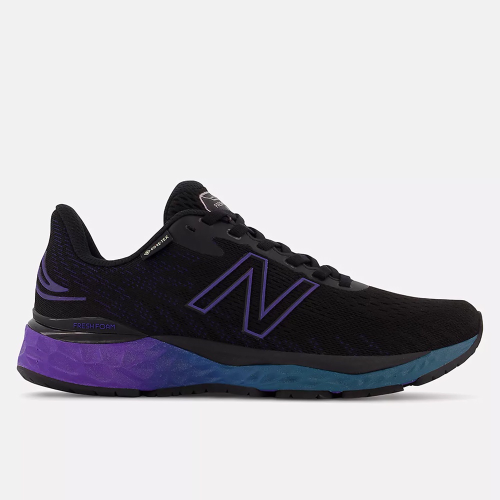 New Balance 880v11 GTX D 女鞋 慢跑 緩震 防水 透氣 反光 黑 夜藍【運動世界】W880X11