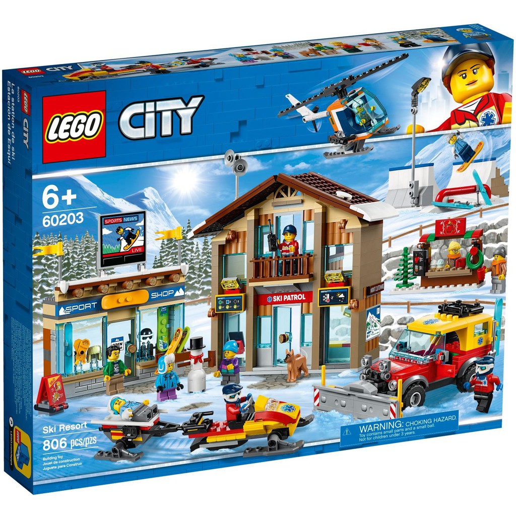 【群樂】建議選郵寄 盒組 LEGO 60203 Ski Resort 現貨不用等