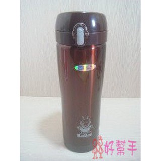 小蟻布比 三光牌濃卡 二層高真空不鏽鋼休閒咖啡杯0.5L-保溫杯.水壺.保溫壺.不銹鋼杯