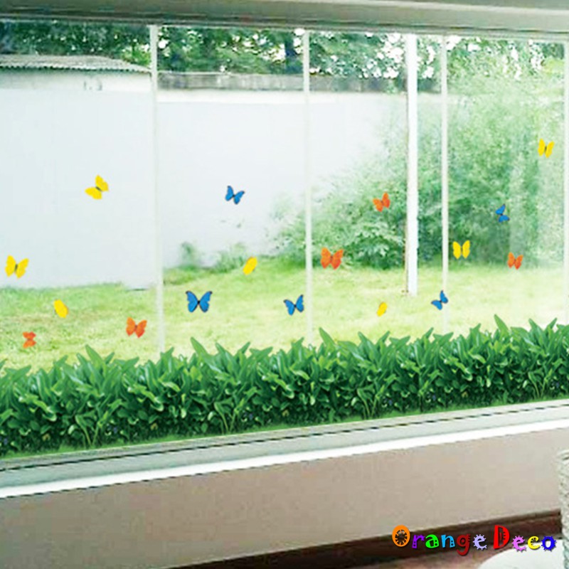 【橘果設計】草地 壁貼 牆貼 壁紙 DIY組合裝飾佈置