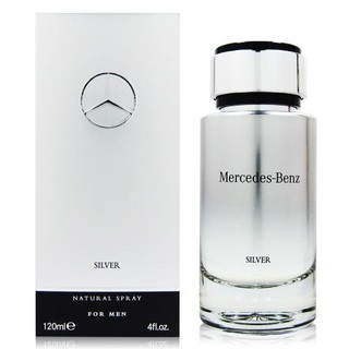 【VIP美妝】Mercedes Benz 賓士 Silver銀輝幻羽 男性淡香水 120ml/tester