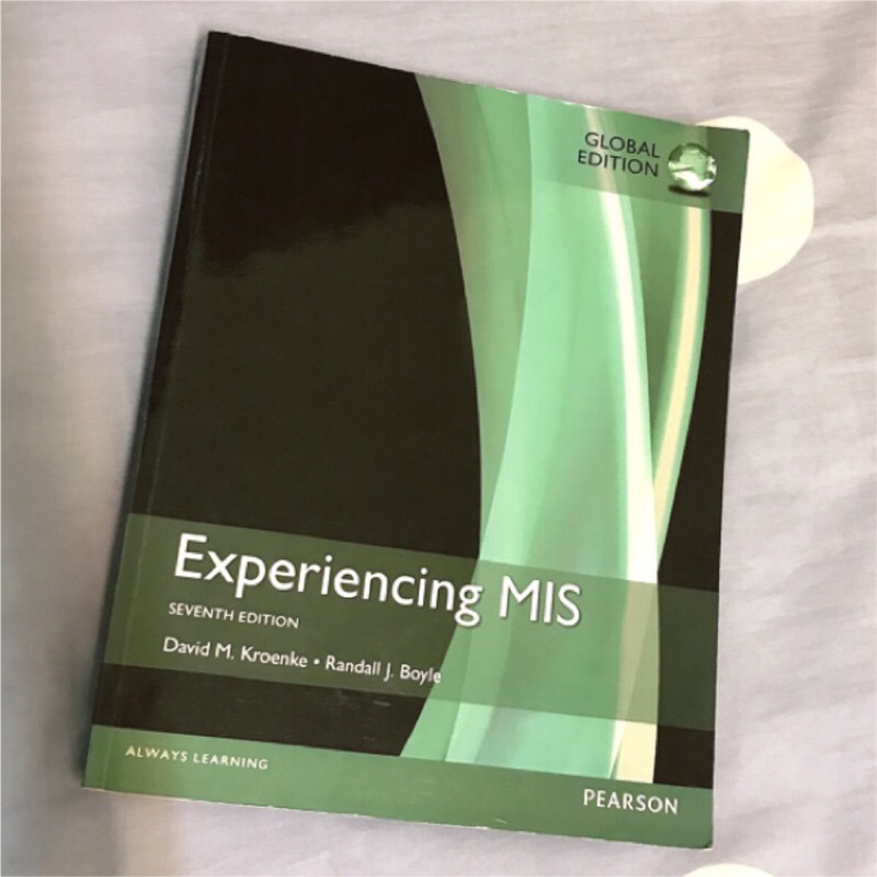 Experiencing MIS 資訊管理系統 原文書
