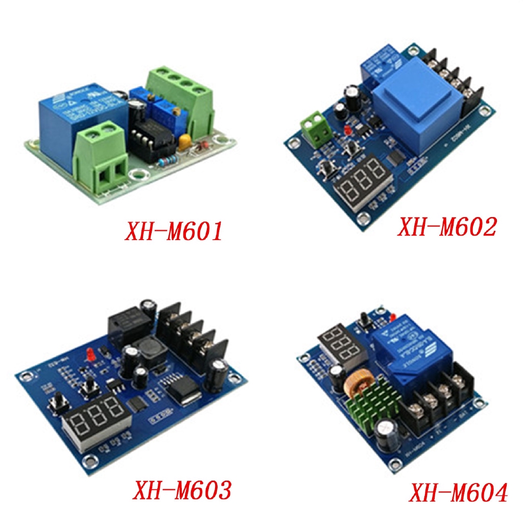 Xh-m601 XH-M602 XH-M603 XH-M604 鋰電池充電保護板開關控制器模塊 DC 12V 3.7-1