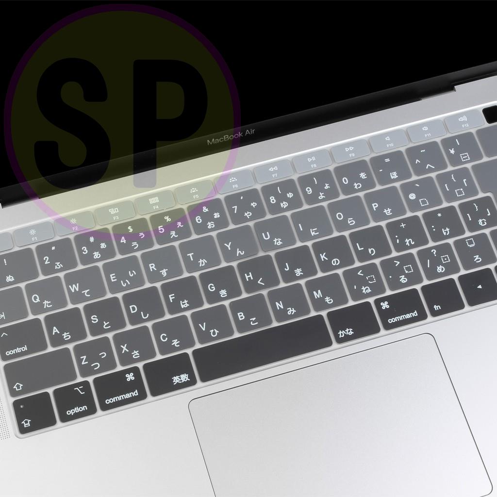日文漸變鍵盤膜macbook Pro Air 11 12 13 15 Macbook 鍵盤套防水防塵漸變灰 蝦皮購物