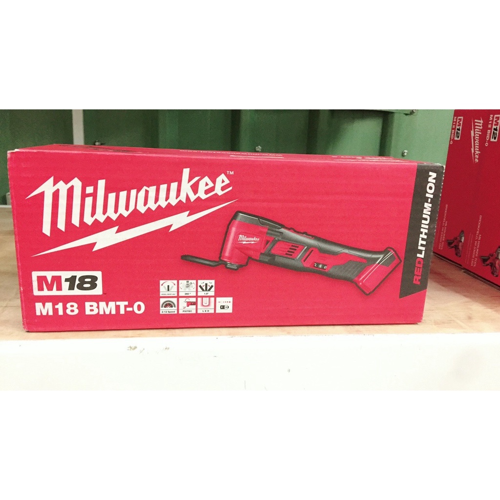 花電全新盒裝 MILWAUKEE 米沃奇  M18 BMT-0 輕巧 多功能 魔切機 磨切機 開孔機 單機