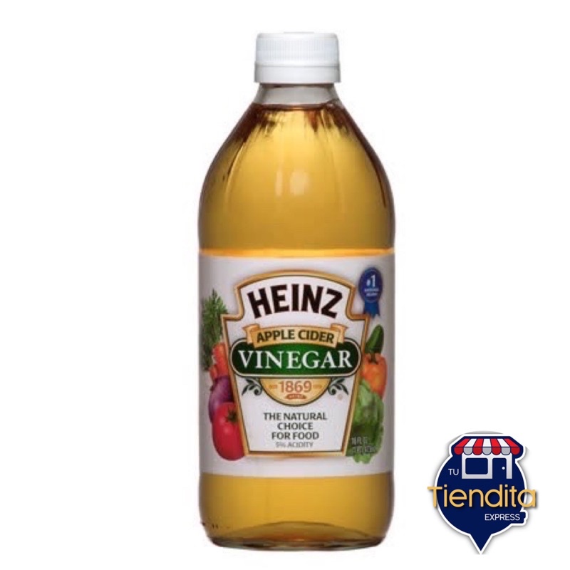 HEINZ-蘋果醋 16OZ(474ML) 亨氏美國No.1醋品牌 vinegar vinagre