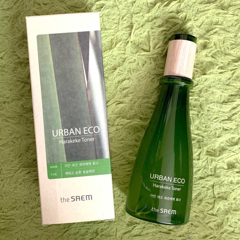 The Saem 傾城之戀亞麻純萃保濕化妝水180ml Seventeen代言 蝦皮購物