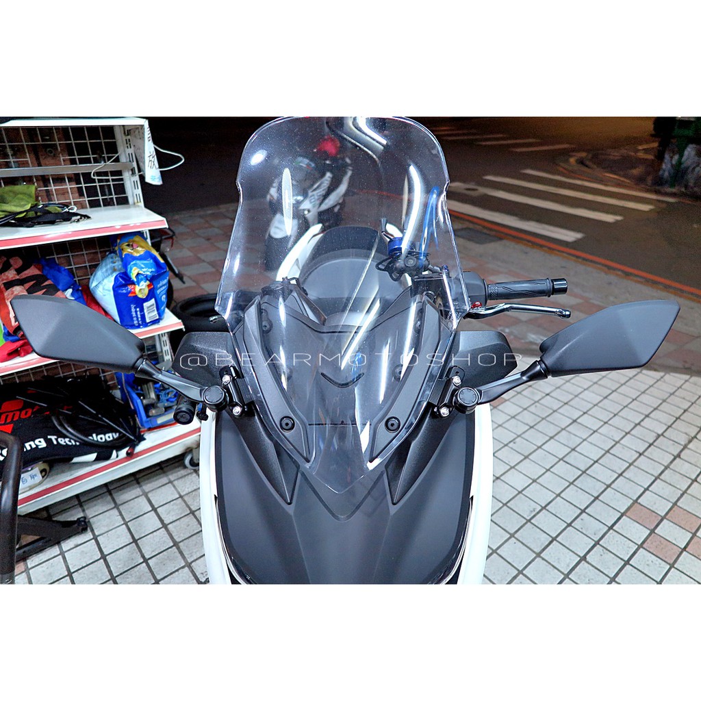 【貝爾摩托車精品店】GOWORKS 後照鏡前移 X-MAX X MAX 300 照後鏡前移套件組 照後鏡前移 後視鏡