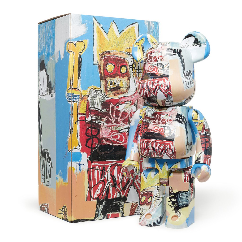 BE@RBRICK JEAN-MICHEL BASQUIAT 1000% #6 | www.jarussi.com.br