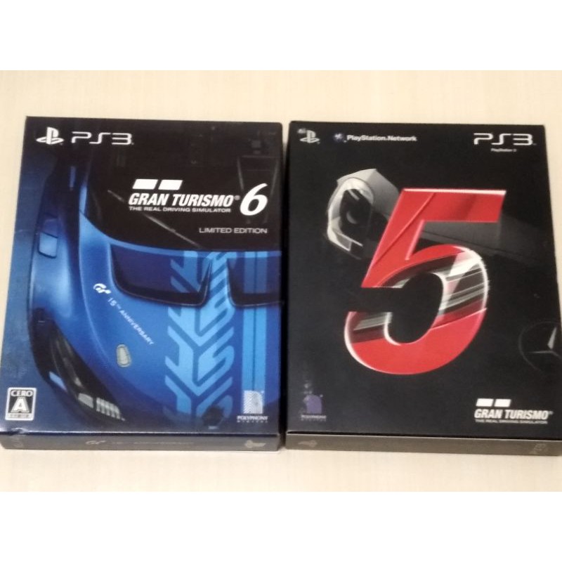 ps3 浪漫跑車 旅 5 6 限定版 精裝版 GT5 GT6 日版 6中文版 6中文版