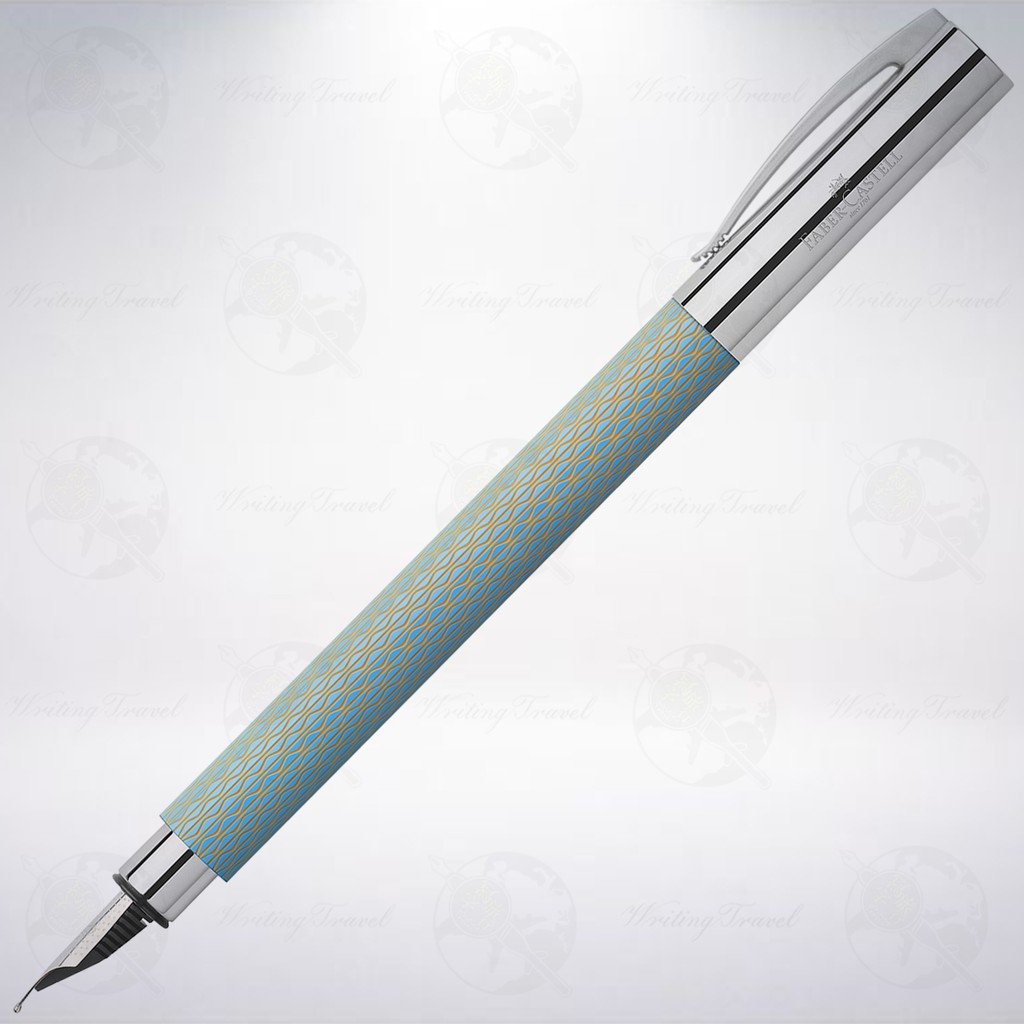 德國 輝柏 Faber-Castell Ambition OpArt 2020 鋼筆: 天空藍/Sky Blue