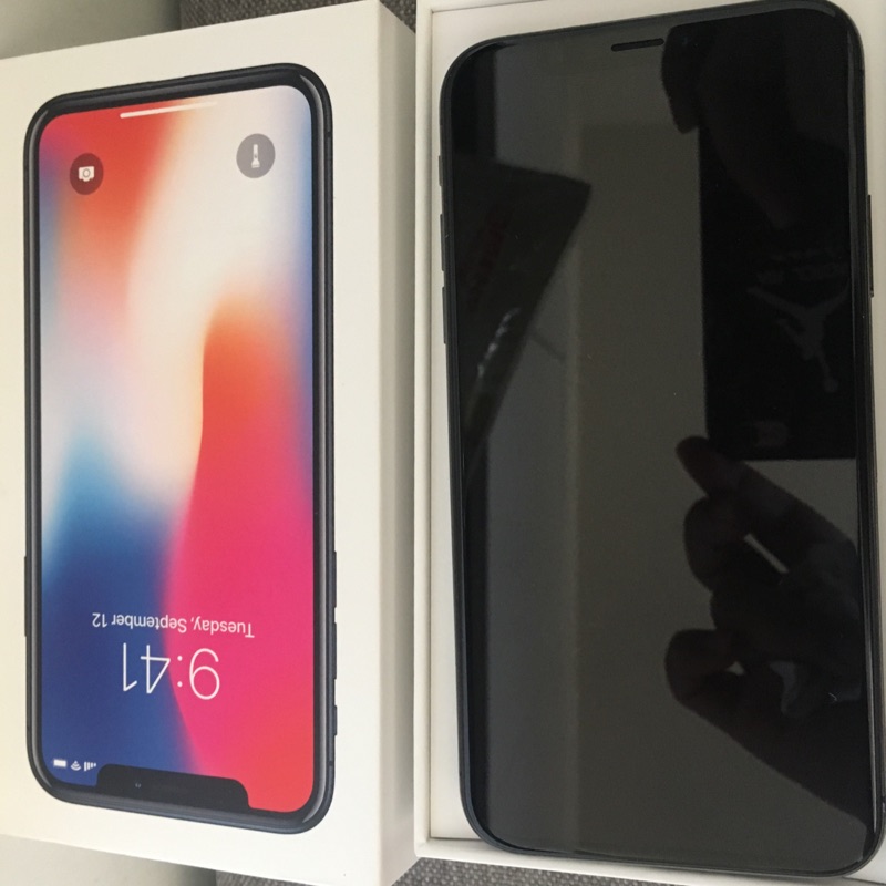 保內19/6月 iPhone X 256G 太空灰 二手 無傷 9成新