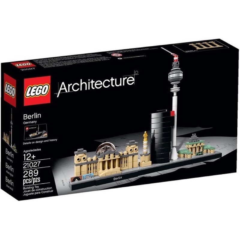 ［現貨］LEGO 21027 Architecture – Berlin 建築系列－柏林