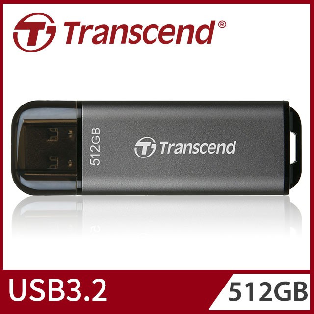 3C 賣場【Transcend 創見】JetFlash920 512GB USB 3.2 高速 高耐用 512G 隨身碟