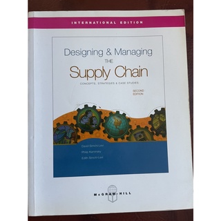 供應鏈管理 聖經 Designing & Managing The Supply Chain McGRAW-HILL